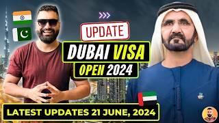   Dubai Visa Open For Pakistan - UAE Visa Latest Updates 2024 - Dubai Visa Update Today Pakistan