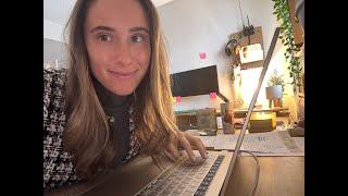 ASMR Cozy Work Session ️