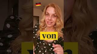 VON- Präpositionen - немецкий предлог von значения - Deutsche Sprache