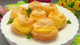 Заходи, поедим   Заварные пирожные с апельсиновым кремом — перед этим десертом устоять нереально