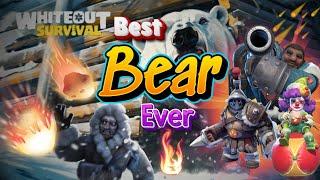 Whiteout Survival • OMG!! 900M Damage Per Rally  Best Bear Ever And Formation 