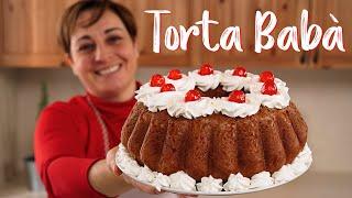 TORTA BABÁ Ricetta Facile di Benedetta Senza Planetaria Impastata a Mano