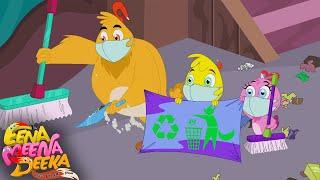 Time to clean! | Eena Meena Deeka | Videos for kids