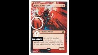 Does Hand Painting a Magic Card Make It More Powerful!?  The Answer Will Not Surprise You