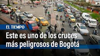 Este es uno de los tramos viales de mayor siniestralidad en Bogotá | El Tiempo