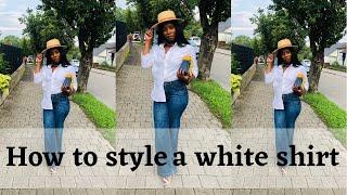 How To Style A White Shirt | Style A White Shirt by Hannydoff’s life