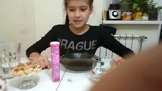 Эксперемент  с шипучкой