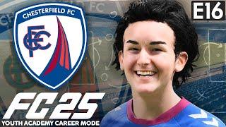 FIXING OUR FORMATION FRUSTRATION! | FC 25 YOUTH ACADEMY CAREER MODE EP16 | CHESTERFIELD