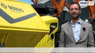 LA NOUVELLE FINISSEUSE BOMAG BF200 (présentée par Nicola Probst)