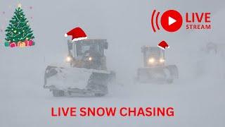 LIVE California Storm Chasing: Christmas Eve Sierra Winter Storm