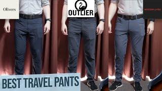 Outlier vs Western Rise vs Olivers | Best travel pants (2022)