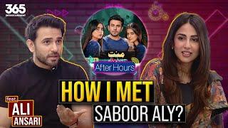 After Hours with Ushna Shah | Feat Ali Ansari | 365News