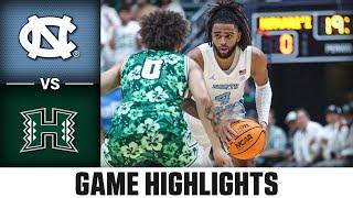 North Carolina vs. Hawai'i Game Highlights | 2024-25 ACC Men's Basketball