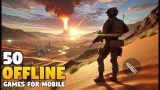 50 Best OFFLINE Games for Android & iOS 2025 | OFFLINE Games for android