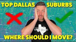 Move to These TOP Dallas Texas suburbs!