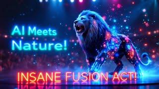 SHOCKING: AI Meets Nature in AGT's Most INSANE Fusion Act! 