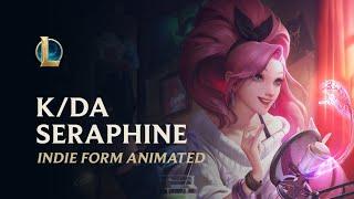 K DA ALL OUT Seraphine Music Theme | Indie Form - League of legends