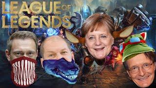 Deutsche Politiker spielen League of Legends! (feat. HandofBlood) - AI-Meme