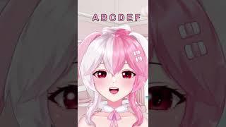 The Alphabet... ‍️#vtuber #vstreamer #streamer #envtuber #shorts