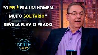 Comentarista esportivo Flávio Prado conta detalhes da intimidade do Rei Pelé | The Noite (19/06/23)