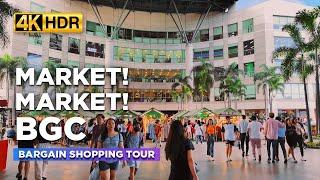 Bargain Shopping at MARKET MARKET BGC | Discover BGC's Most Budget-Friendly Mall【4K HDR】