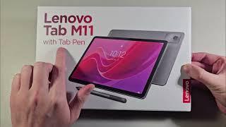 ОБЗОР LENOVO TAB M11 4/128GB WiFi ОТЛИЧНЫЙ ПЛАНШЕТ