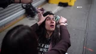 ICE Protesters Pepper Sprayed as they BLOCK gates to Federal Plaza - NYC