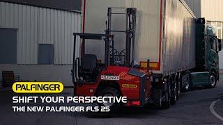 Shift Your Perspective - The new PALFINGER FLS 25 side seat truck-mounted forklift