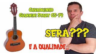 Cavaquinho Acústico Giannini Start CS-14 Natural Review com AVALIAÇÃO TÉCNICA