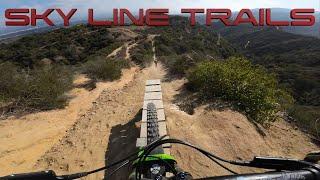 Dirt Surfing Troy Lee and Diablo Trails / The Sky Line Trails are Steep! 10/22/23