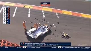 Acidente Crash Pietro Fittipaldi - WEC SPA