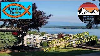 Anchor Down RV Resort review in Dandridge, TN.  Best campground in the Smokey Mountain area?