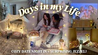 DAYS IN MY LIFE | DIYing a fort movie night, happy hour at home, & days spent alone! | morgan yates