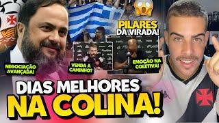 PEDRINHO E FELIPE PREPARANDO UM NOVO VASCO I MARINAKIS COM REPRESENTANTE NO RIO DE JANEIRO!