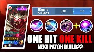 GODLY BASIC ATTACK SPEED KILLERS!! ZHASK TOP GLOBAL 2022 GAMEPLAY BEST BUILD TERSAKIT TUTORIAL MLBB