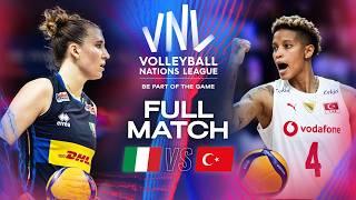 Italy  vs. Türkiye  - 2024 VNL | Full Match - Week 1