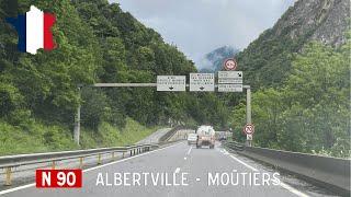 France (F): N90 Albertville - Moûtiers