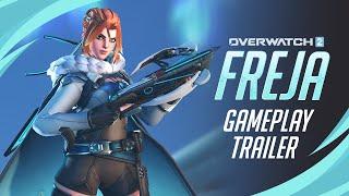 Freja | New Hero Gameplay Trailer | Overwatch 2