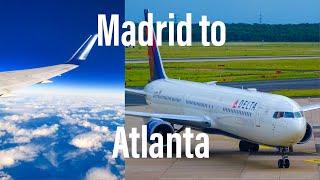 Madrid to Atlanta on Delta Airlines!