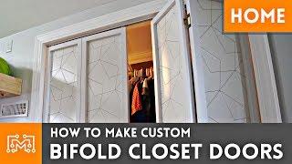 How To Make Custom Bifold Closet Doors // Woodworking | I Like To Make Stuff