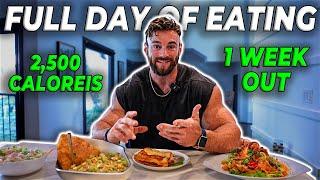 Pro Bodybuilder's Full Day of Eating | 1 Week Out