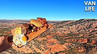 Cooking a Mountain Man Breakfast In My Car