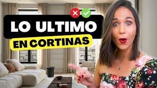 MEJORES TRUCOS PARA UNAS CORTINAS DE LUJO  Diseño de Interiores Elegantes