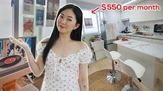 Typical Korean Apartment Tour 2022 │ $550 in Seoul