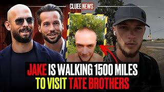 Jake Guerrilla is walking 1500 miles to visit tate brothers! interview.