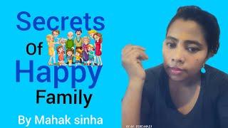 pariwar me ekta kaise banaye || secrets  of happy family || inspiration video || Mahak sinha