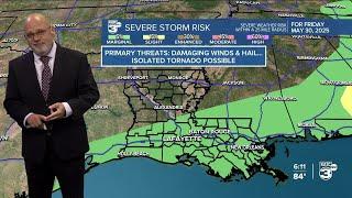 KATC Weather Forecast 6pm 05-29-25