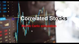 10. n- Correlated stock prices| Monte Carlo simulation using Python