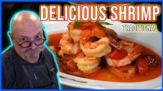 Traditional Italian SHRIMP recipe - Massimo Capra