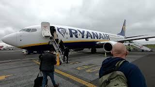 Ryanair Sun Boeing 737-8AS (SP-RSK) Take Off from Newcastle Airport